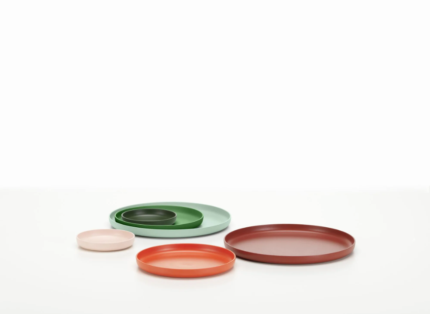 Trays Set/3, Red