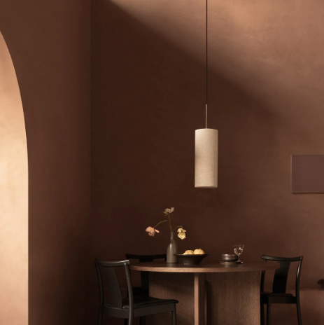 Hashira Pendant Lamp, Small, Raw Finish-Lighting-Audo-vancouver special