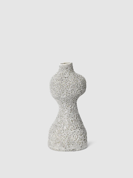Yara Vase, Medium, Rustic Iron
