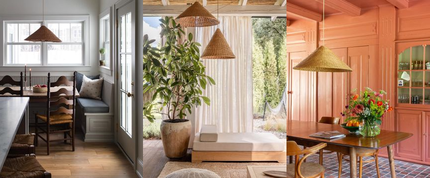 Dou Lampshade, Natural 68cm
