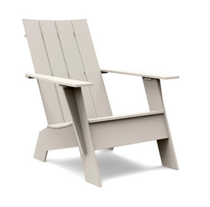Adirondack Chair (Flat), Fog Grey