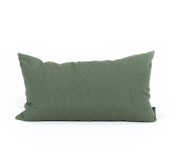 Loll Rectangle Pillow, Canvas Fern, 20 x 12"