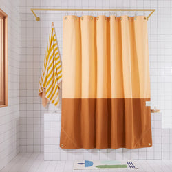 Shower Curtain, Orient Honey