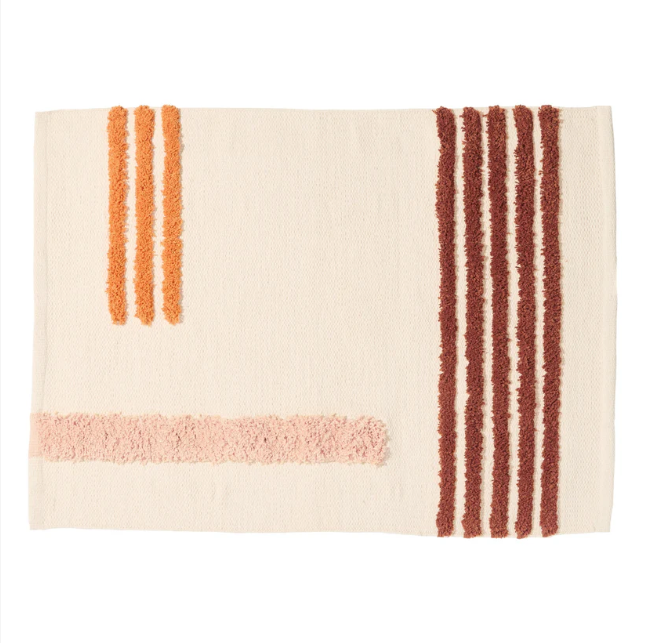 Bath / Door Rug, Reyes Clay, 56" x22"