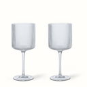 Ripple red wine glasses, set/2, clear