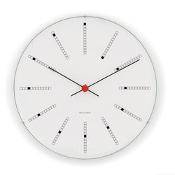 Arne Jacobsen Bankers Wall Clock, White 19