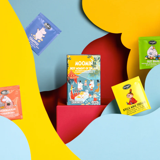 Moomin Nordqvist Best moment of the day tea