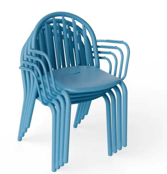 Fred's Arm Chair, Wave Blue