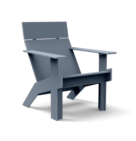 Tall Lollygagger Lounge Chair, Ash Blue