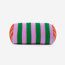 Super Stripe Bolster Pillow | Kelly Lilac