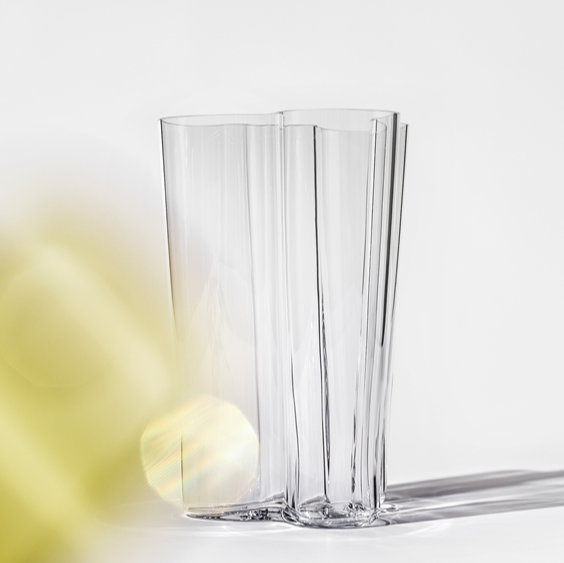 Aalto Vase 9.88", Clear