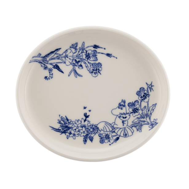 Moomin Oval Plate 16cm, Haru