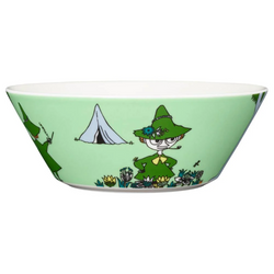 Moomin Bowl 15cm, Snufkin Green