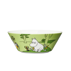Moomin Bowl 15cm, Moomintroll Grass-Green