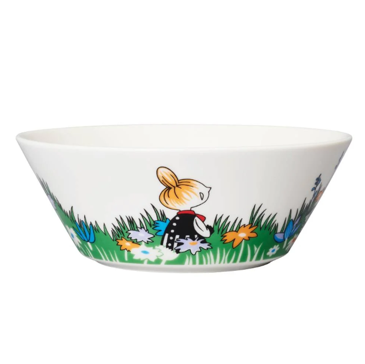 Moomin Bowl 15cm, Little My and Meadow