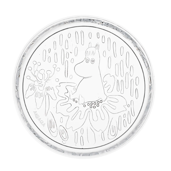 Moomin Plate 155mm, Clear