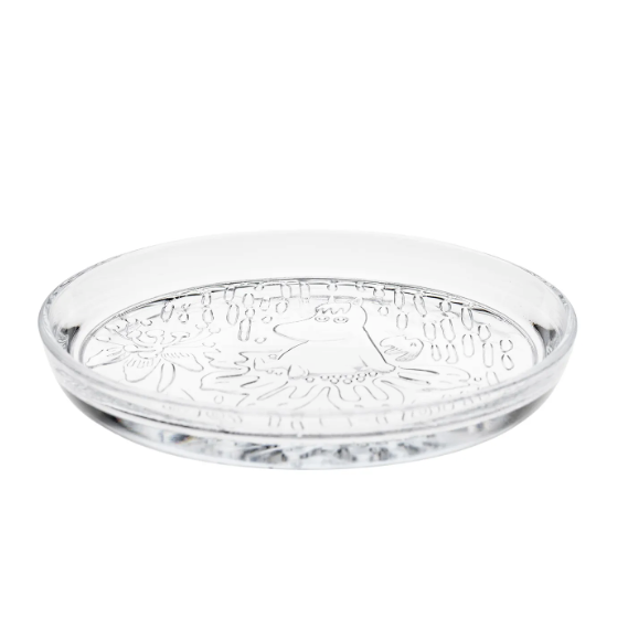 Moomin Plate 155mm, Clear