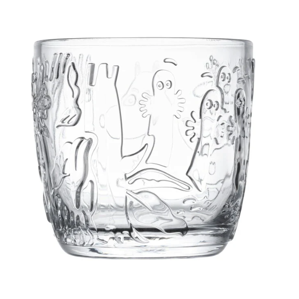 Moomin Tumbler 28cl Clear, 2pc