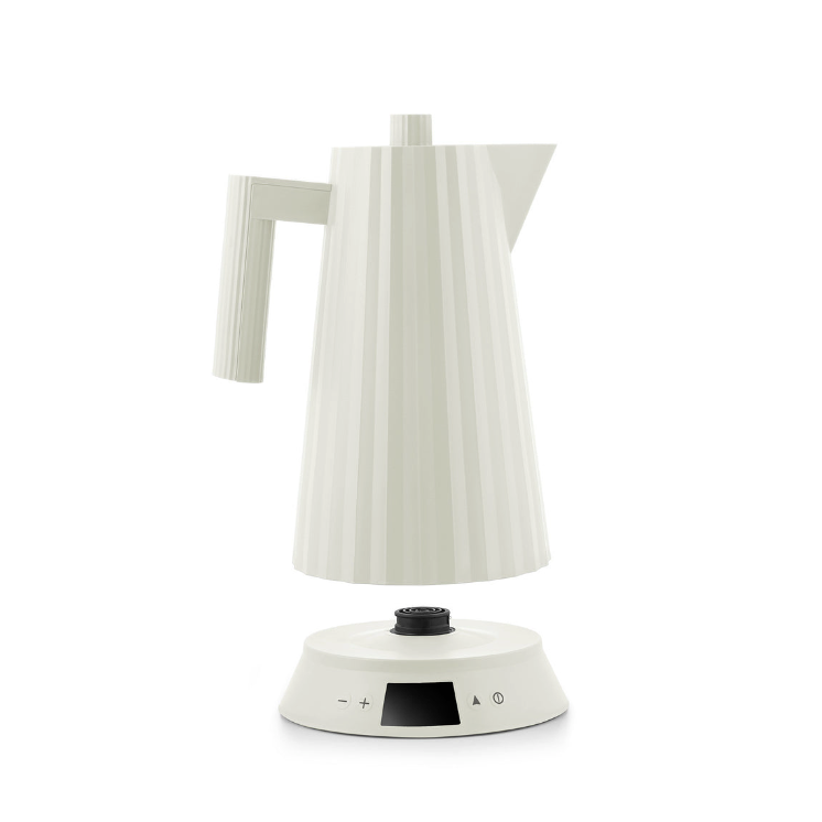 Plisse Temperature control  Kettle, White