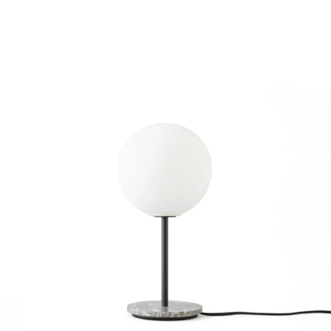 TR Bulb Table Lamp High Dimmer, Grey Marble, Shiny Bulb-Lighting-Audo-vancouver special