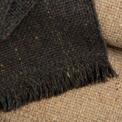 Basket Area Rug, Truffle, 6 x 9'