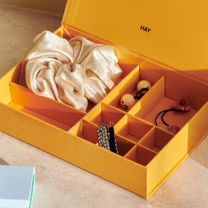 Colour Storage Jewelry Box, Egg Yolk