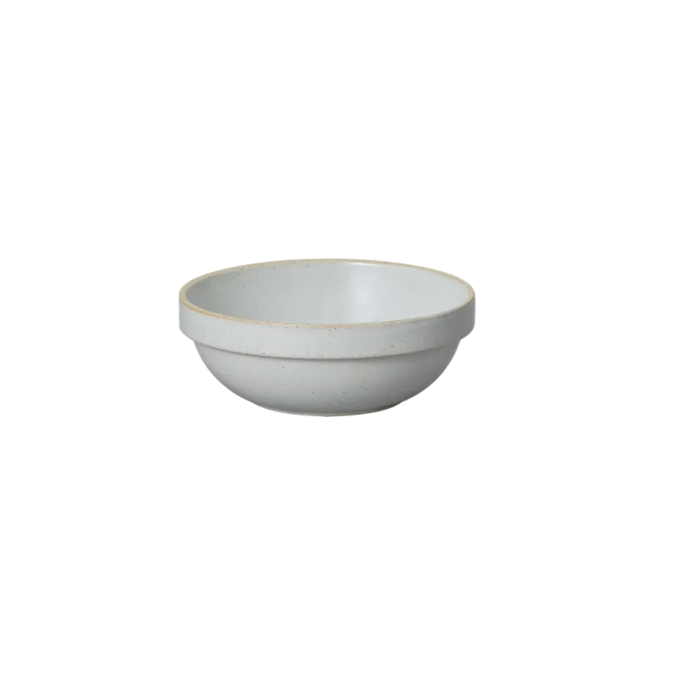 Hasami Bowl Round 5.6",  Gloss Grey