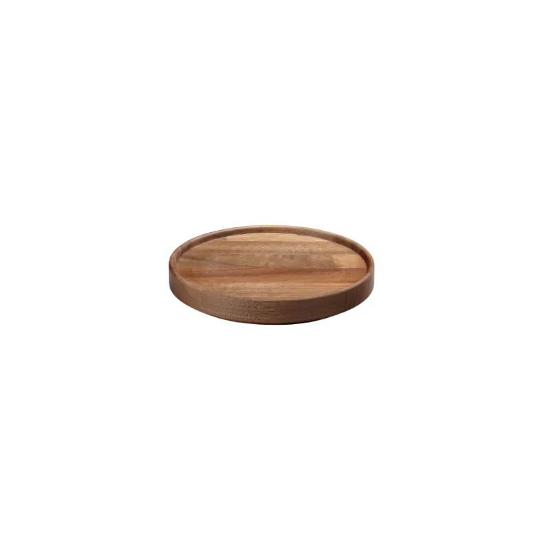 Hasami Wood Tray/Coaster/Lid, 5.6, Walnut