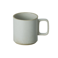 Hasami Mug, 13oz Gloss Grey