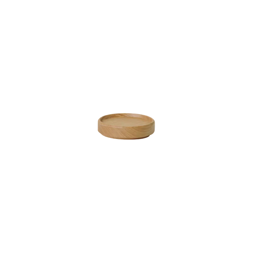 Hasami Wood Tray/Coaster/Lid, 3.3", Ash