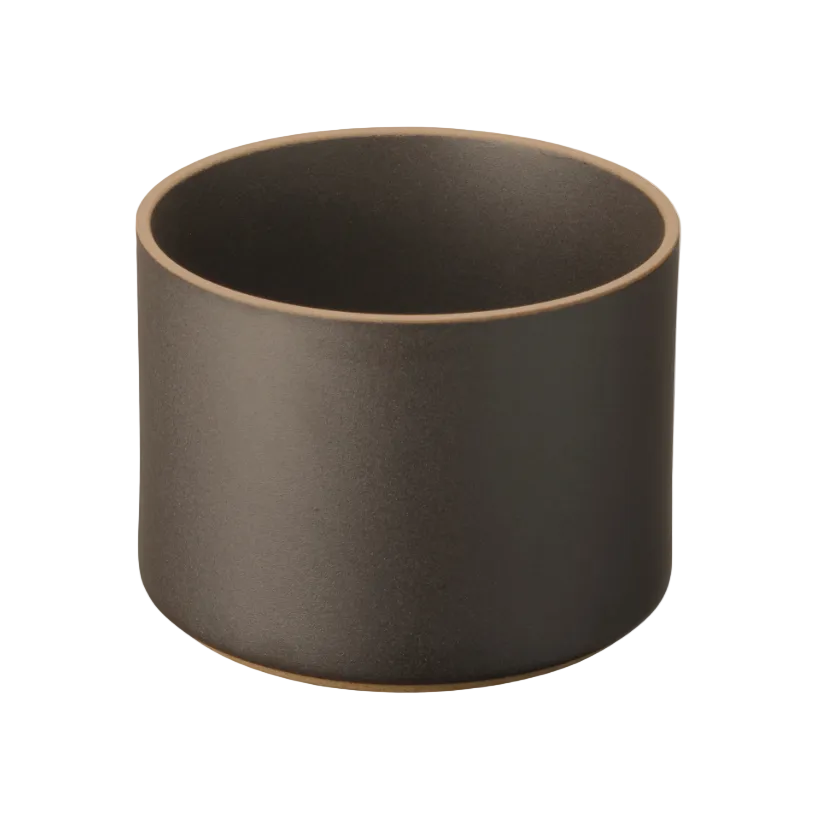 Hasami Planter, Large, Black *Does not come with Dish/Plate