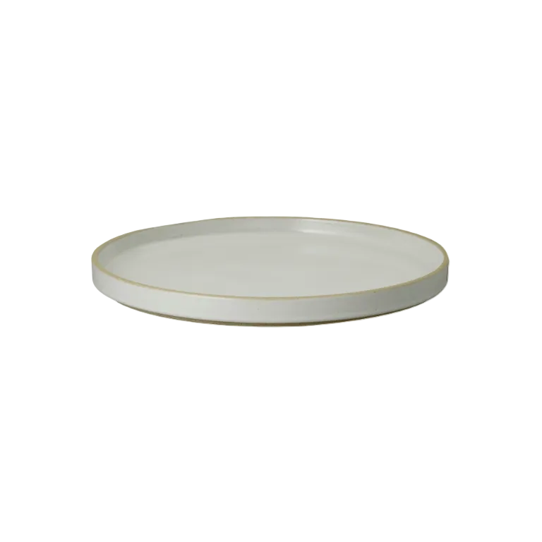 Hasami Plate 10.9", Gloss Grey