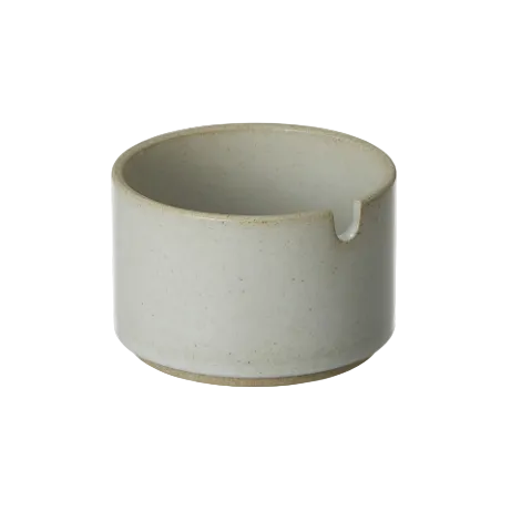 Hasami Sugar Pot Gloss Grey