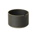Hasami Porcelain Sugar Pot, Black