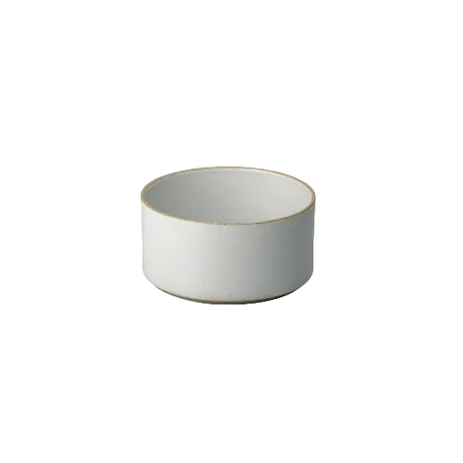 Hasami Porcelain Bowl, Medium High, Gloss Grey