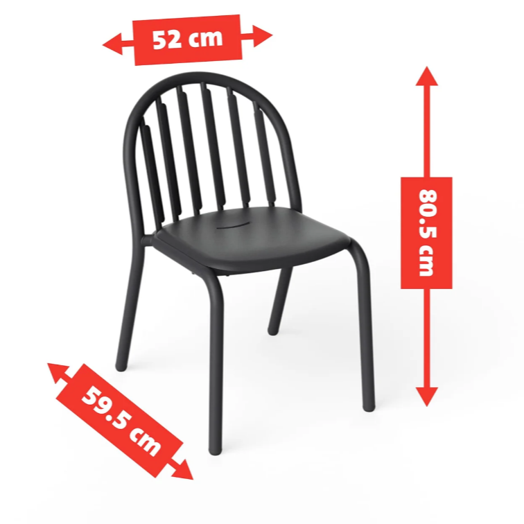 Fred's Bistro Table Set, Dark Sage. Incl 2 chairs.