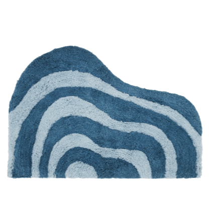 Lost Coast Bathmat 21" x 31", Atlantic