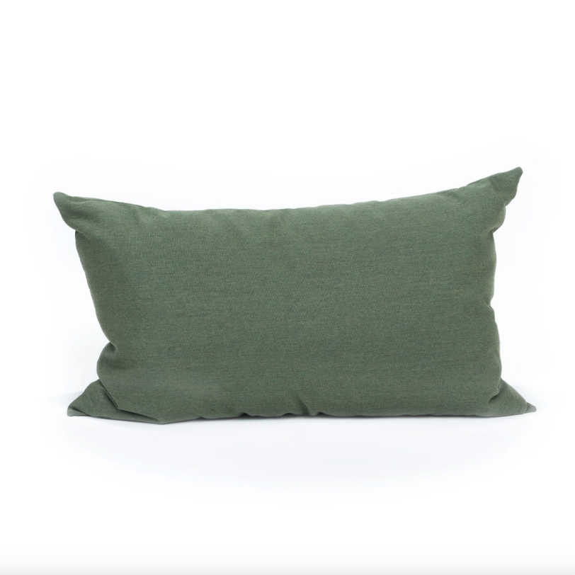 Loll Rectangle Pillow, Fern, 26" x 16"