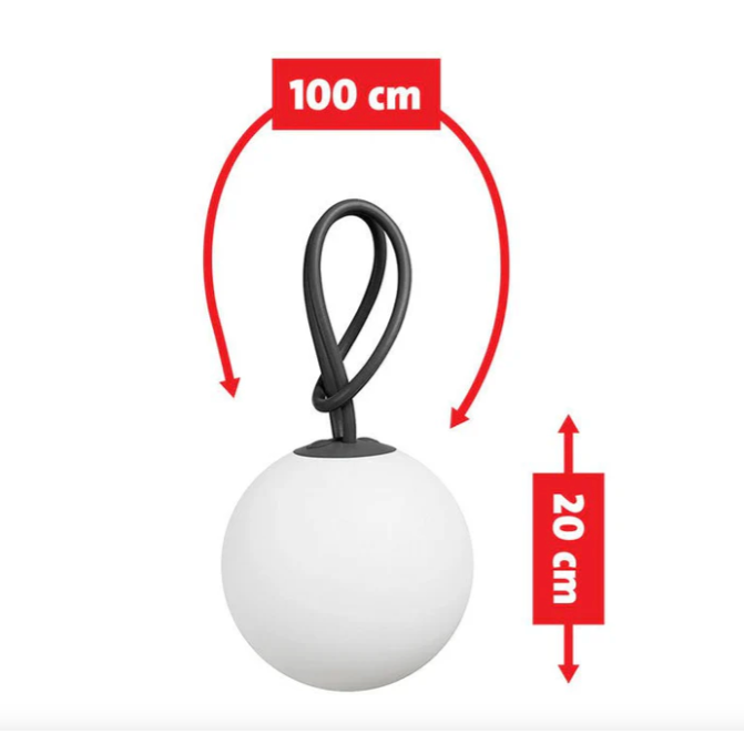 Bolleke Pendant, Taupe