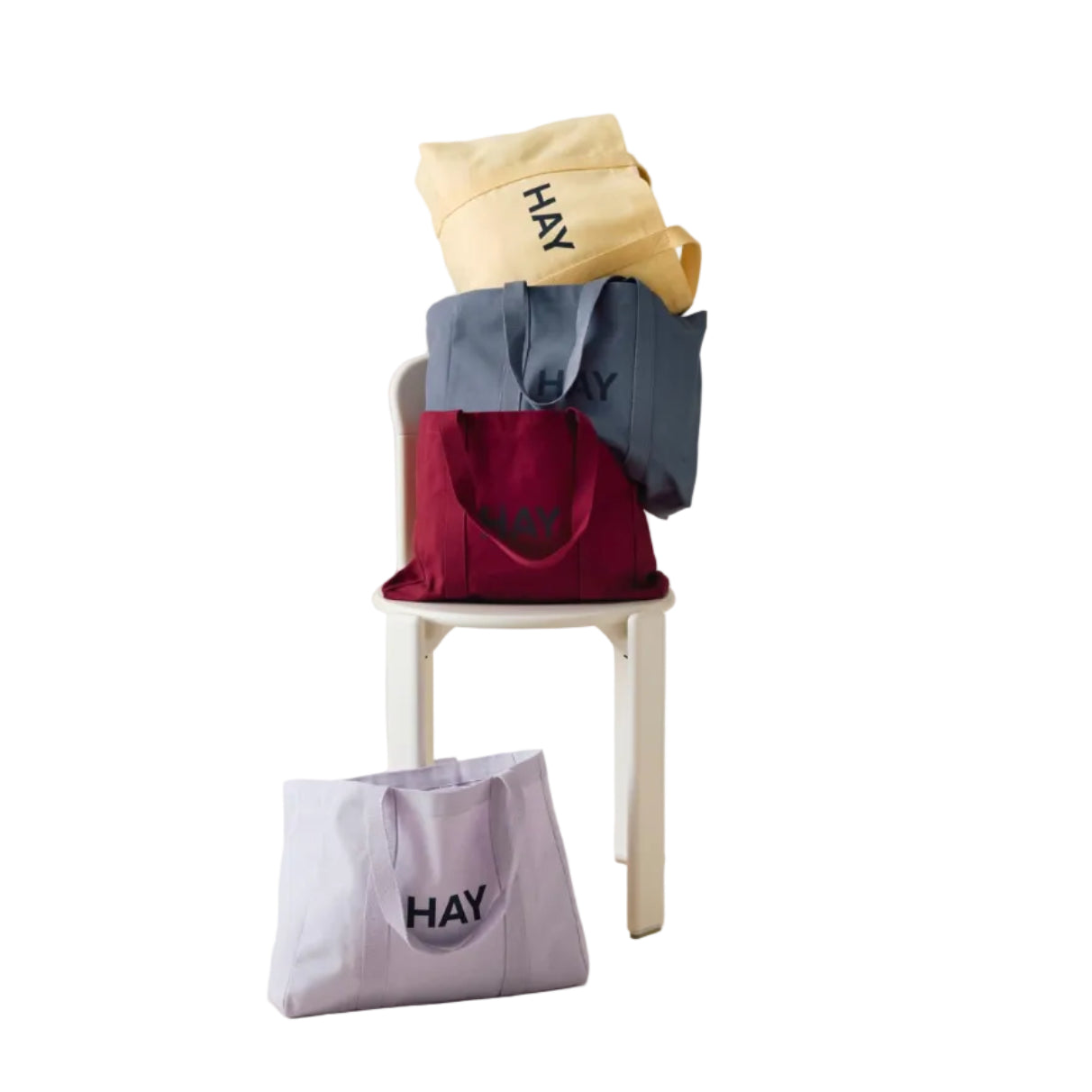 HAY Shopper Bag, Medium, Steel Blue