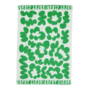 Super Clean Flowers Green/Natural Tea Towel