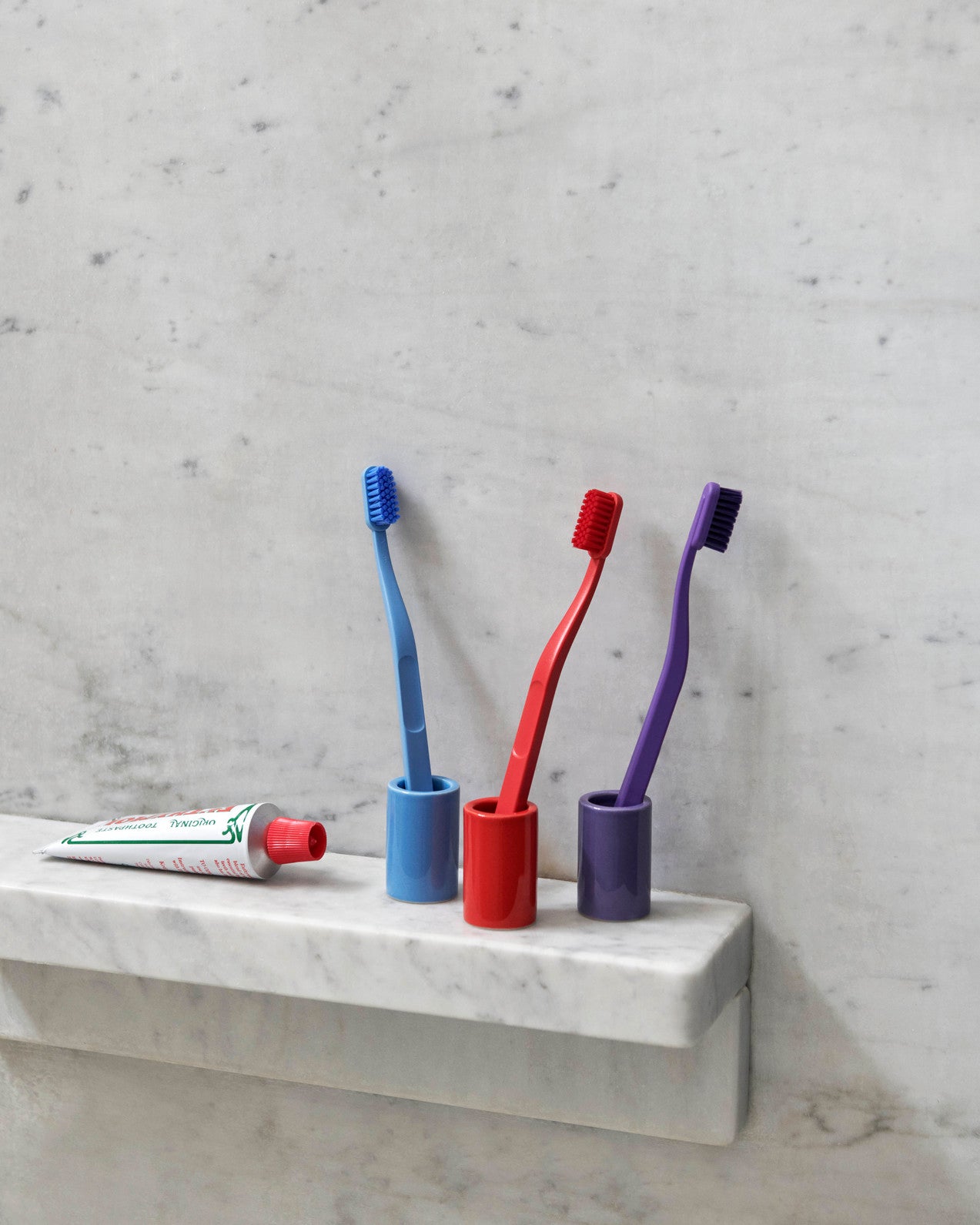 HAY Tann Toothbrush, Blue and Lavender