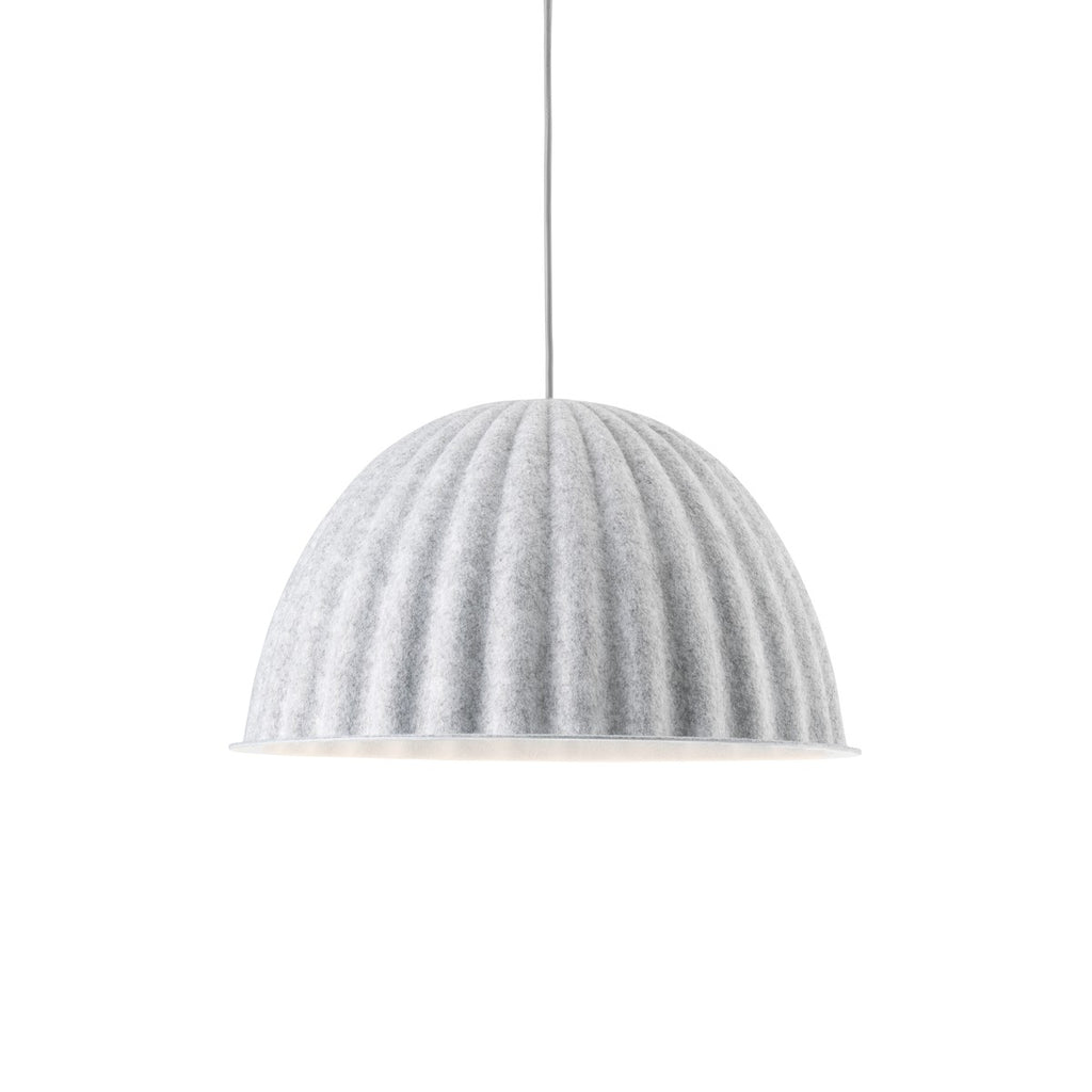 Under The Bell Pendant, white melange, 55cm