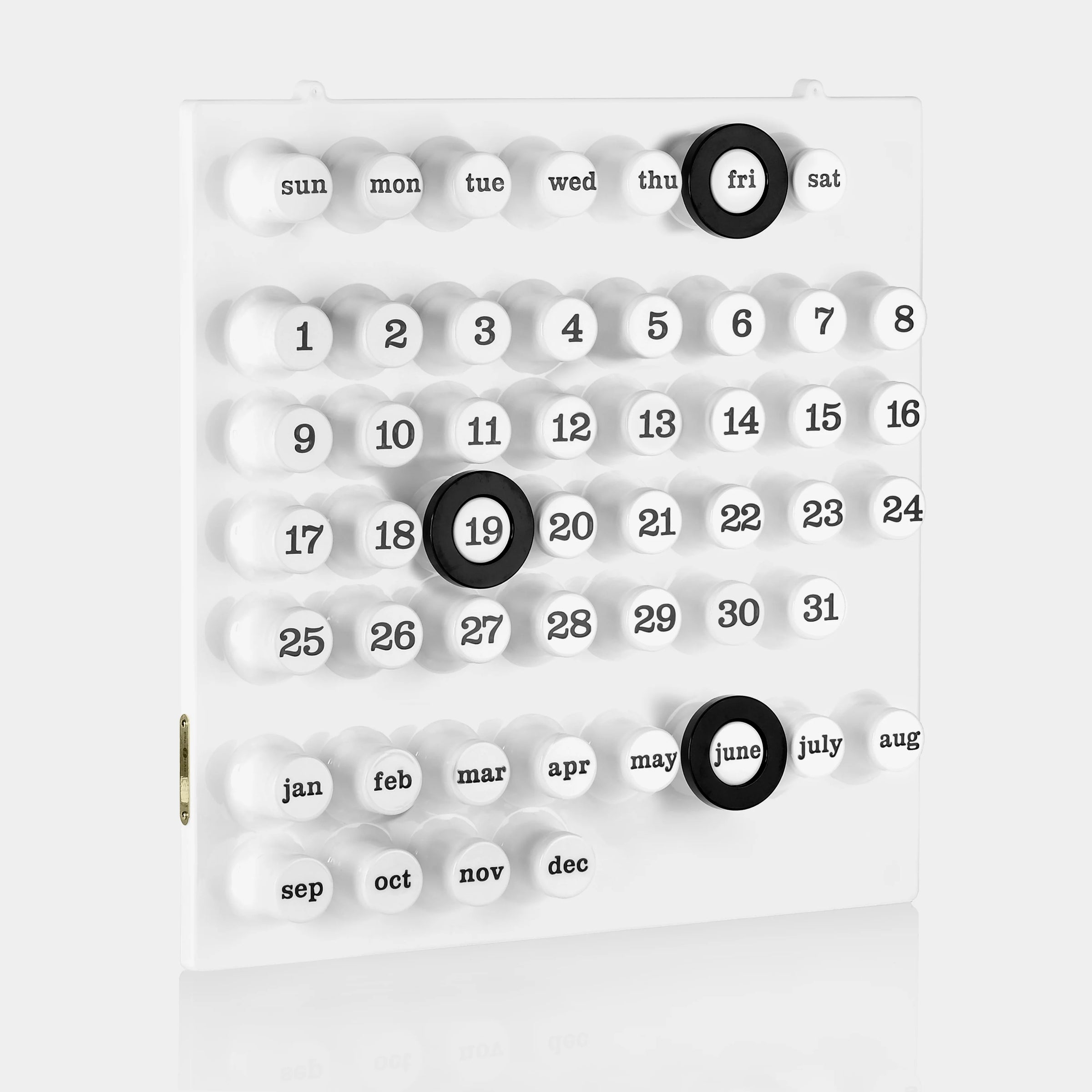Ring a Date Calendar, White – vancouver special Ring a Date Calendar, White – vancouver special
