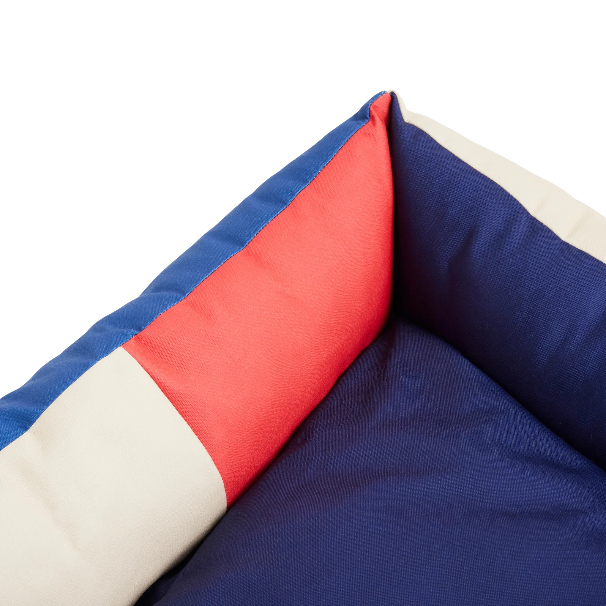 Dogs Bed, Medium Red/Blue