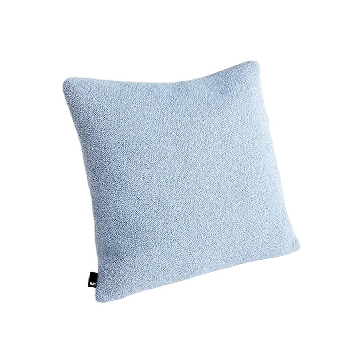 texture cushion, ice blue