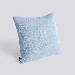 texture cushion, ice blue