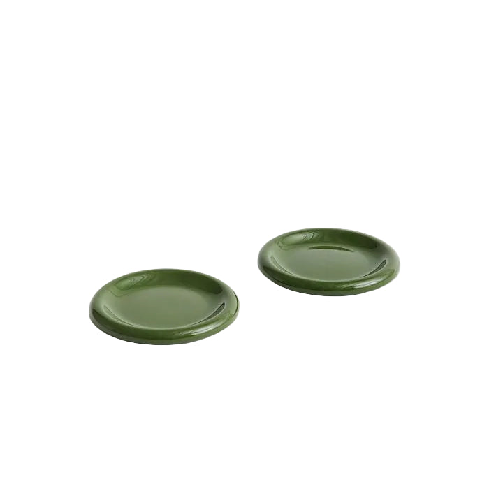 Barro Plate, 18cm, Green, Set/2