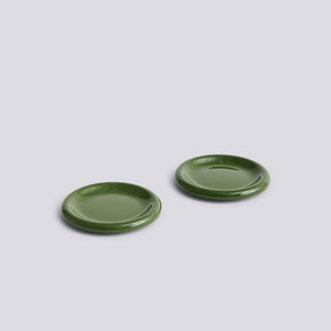 Barro plate, Green, Set/2