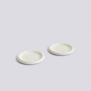 Barro plate, off white, Set/2